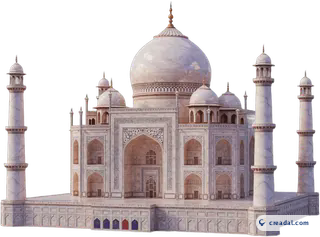 Découpe du Taj Mahal