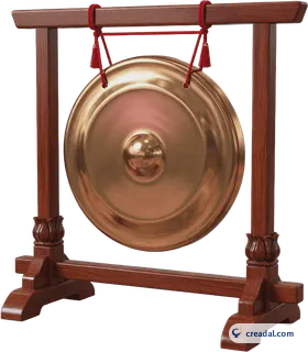 Bronzener Zeremoniengong