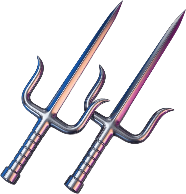 Metal Sai Pair