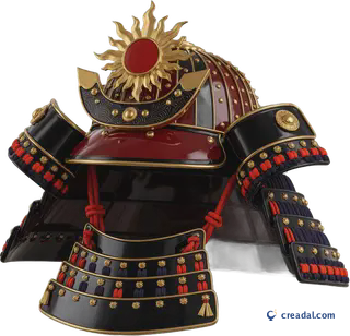 Leerer Samurai-Kabuto
