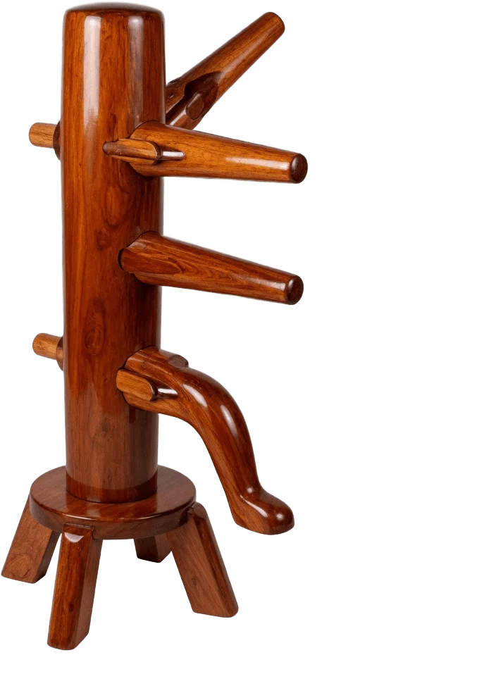 Hölzerne Wing-Chun-Puppe