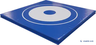 Blaue Ringermatte