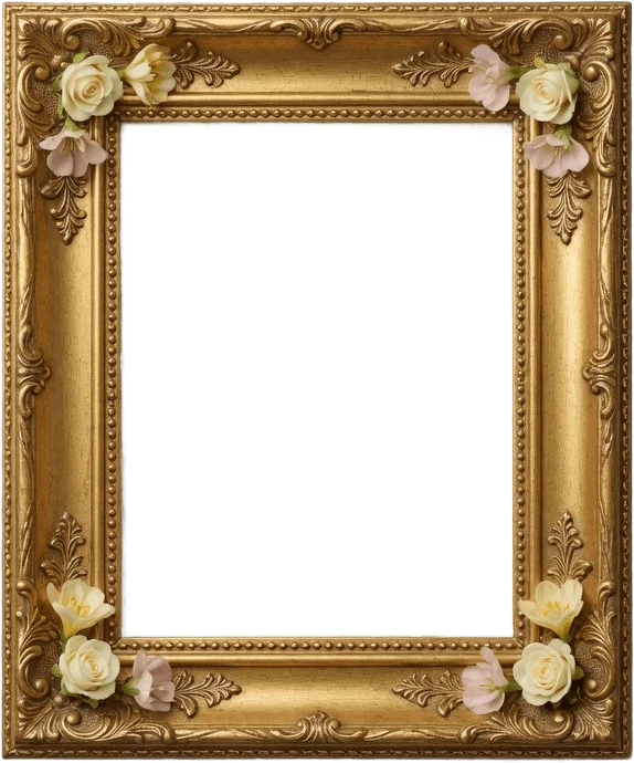 Ornate Gold Photo Frame