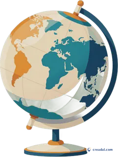 Globe terrestre de bureau