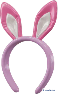 Tiara Orelhas de Coelho