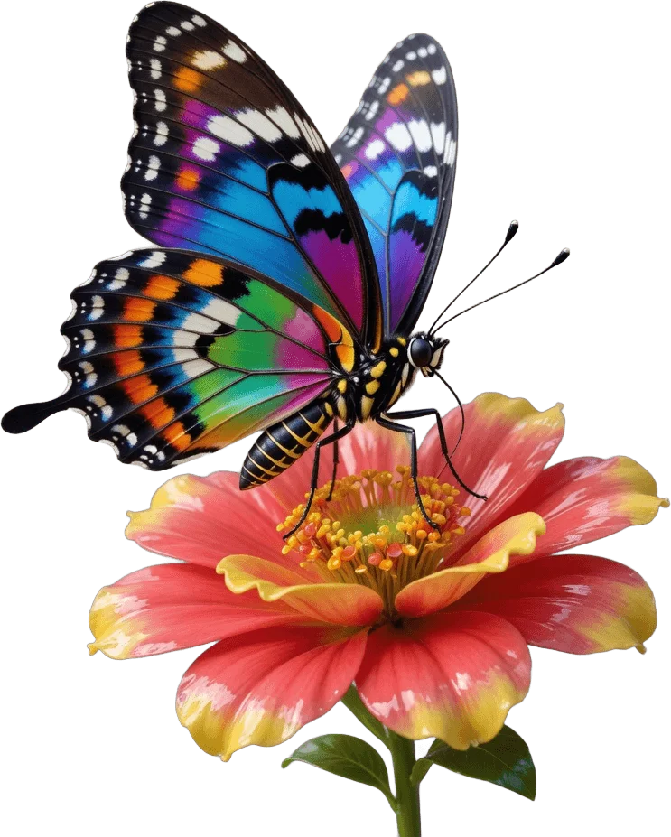 Butterfly on a Flower
