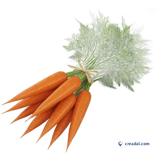 Cenouras com Folhas