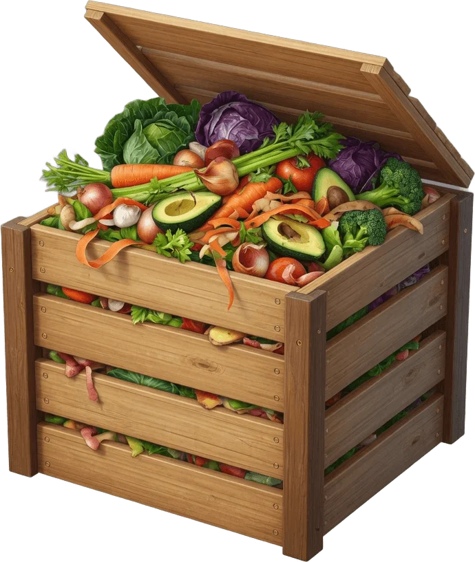Wooden Compost Bin