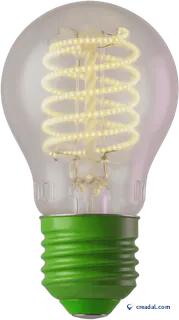 Green LED bulb