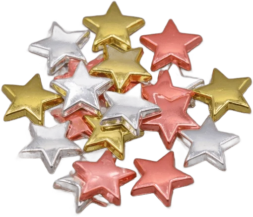 Star confetti cluster