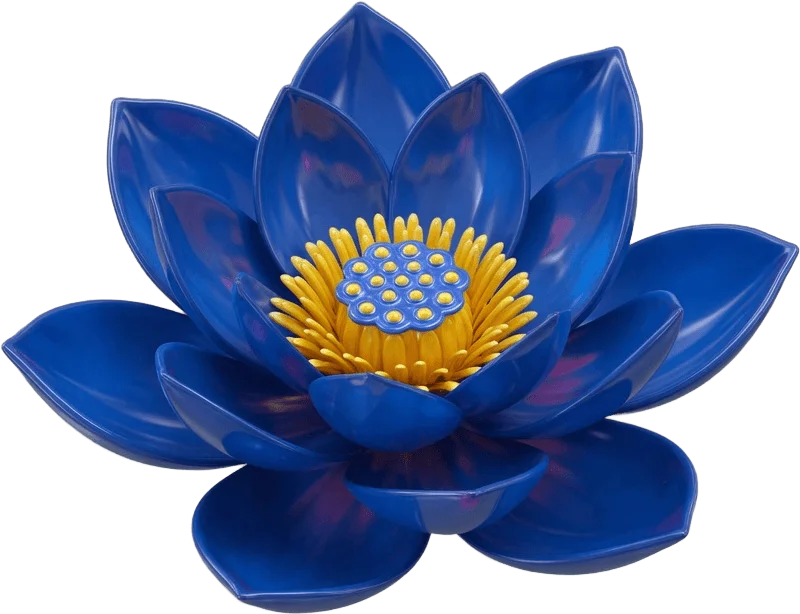 Blue Lotus Flower