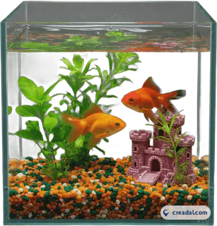 Glasfischbecken