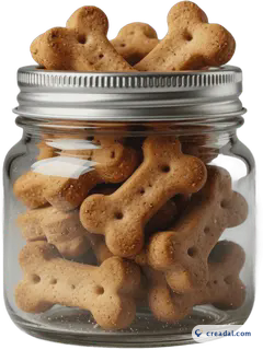 Hundekeks im Glas