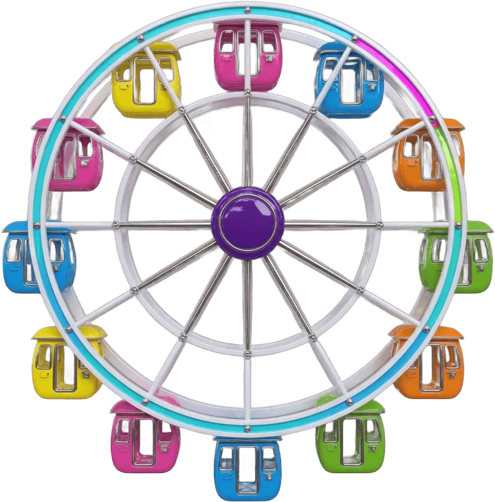 Colourful Ferris Wheel