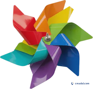 دوارة ورق قوس قزح