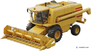 Moissonneuse Jaune