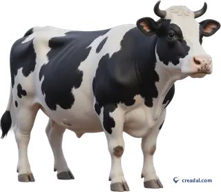 Vache Noire et Blanche