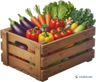 Caisse de légumes