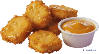 Nuggets et sauce