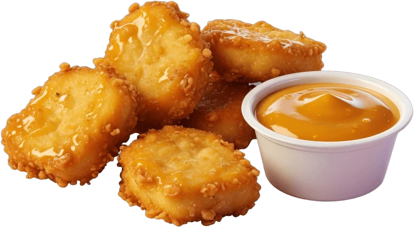 Nuggets et sauce