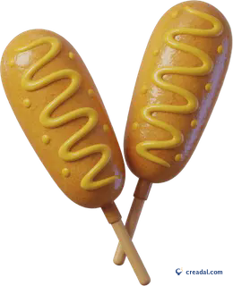 Corn-dogs à la moutarde