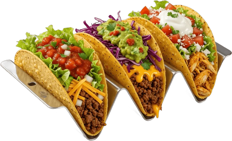 Trois Tacos Croustillants