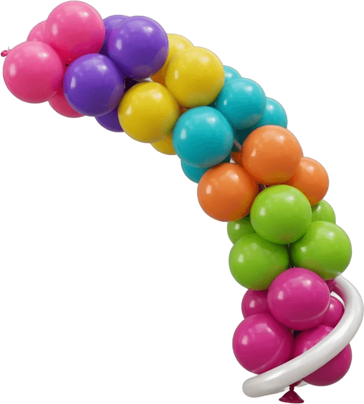 Arche de Ballons Colorée