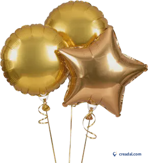 Gold Foil Balloons