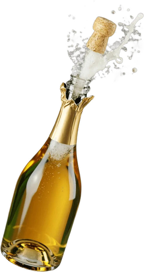 Champagne Cork Pop