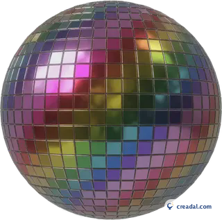 Mirrored Disco Ball