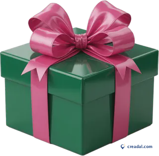 Gift Box with Ribbon
