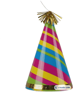 Striped Party Hat