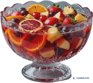 Glass Punch Bowl