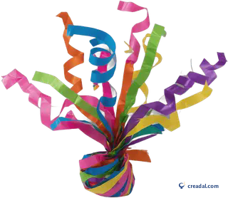 Colourful Paper Streamers