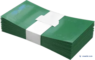 Liasse de billets verts