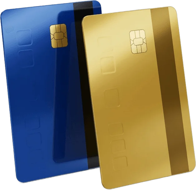 Blue and Gold Cards