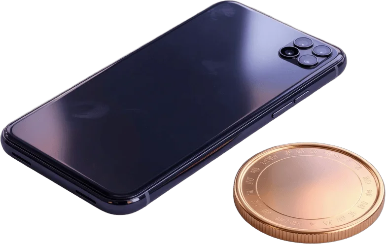 Smartphone et Pièce
