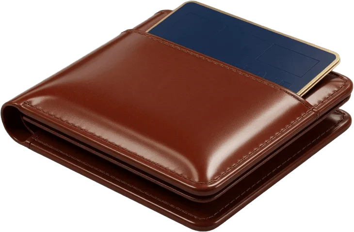 Brown Leather Wallet