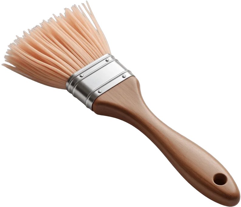 Silicone pastry brush