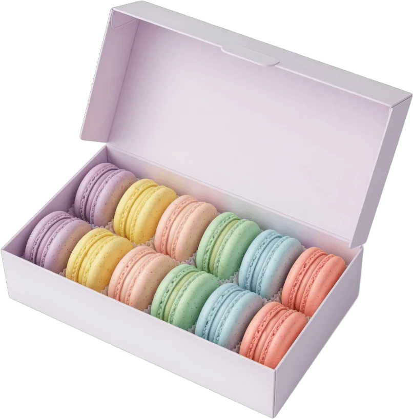 Pastel Macaron Box