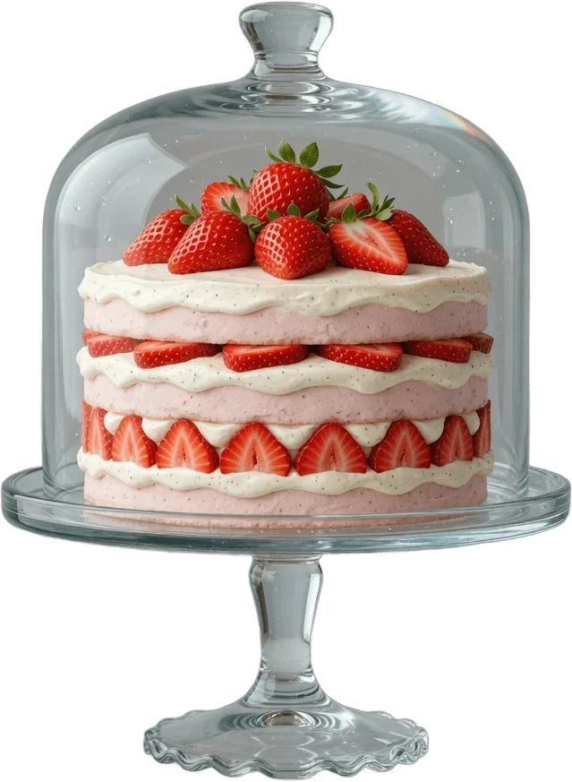 Lidded cake stand