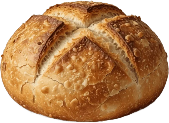 Golden Sourdough Loaf