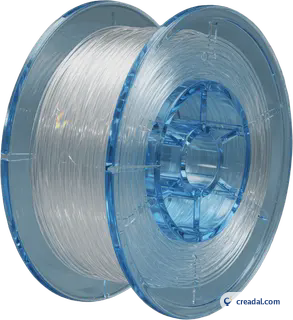 Clear fishing line spool
