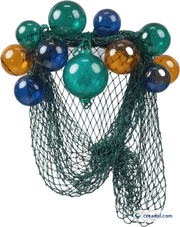Glass Float Fishing Net