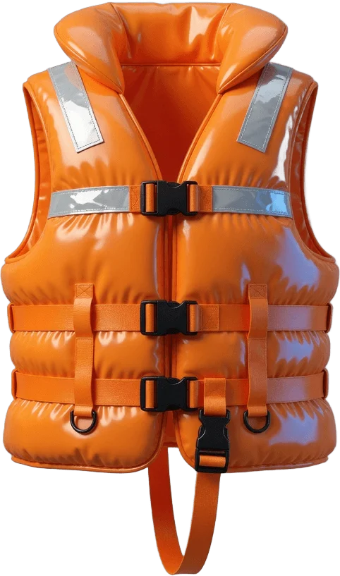 Orange Life Jacket