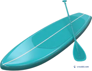 Turquoise Paddle Board