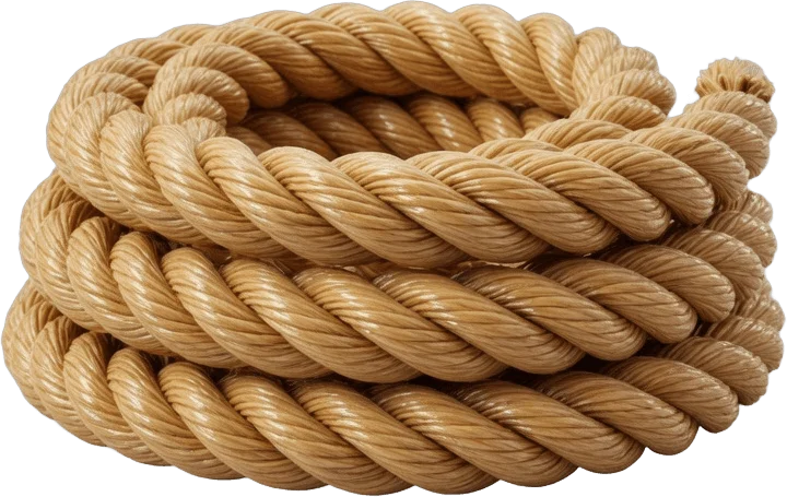Coiled Thick Rope