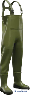 Olive Green Fishing Waders
