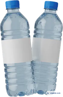 Two Water Bottles