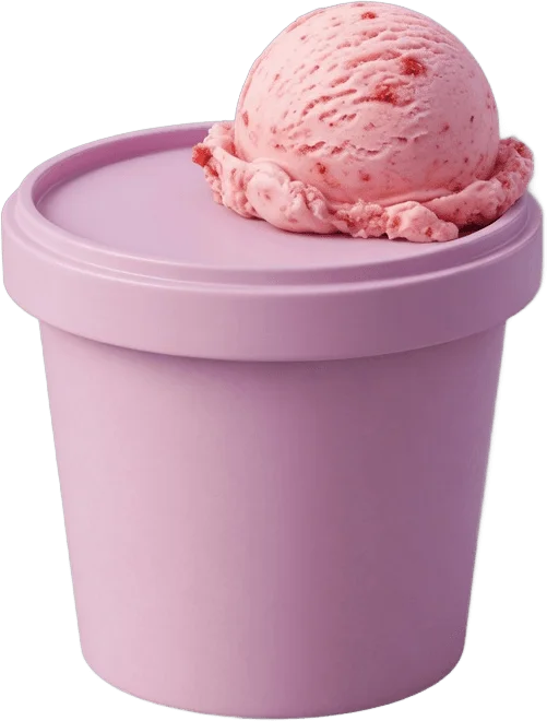 Pastell Eispackung
